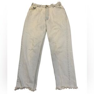 Vintage 1989 Levi's 631 Light Wash Distressed Jeans Orange Tag